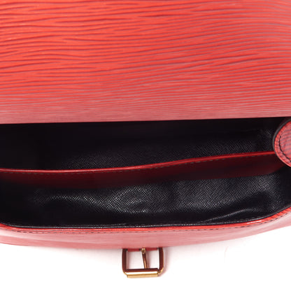 Louis Vuitton Epi Cartouchiere 22 Red 6 of 8