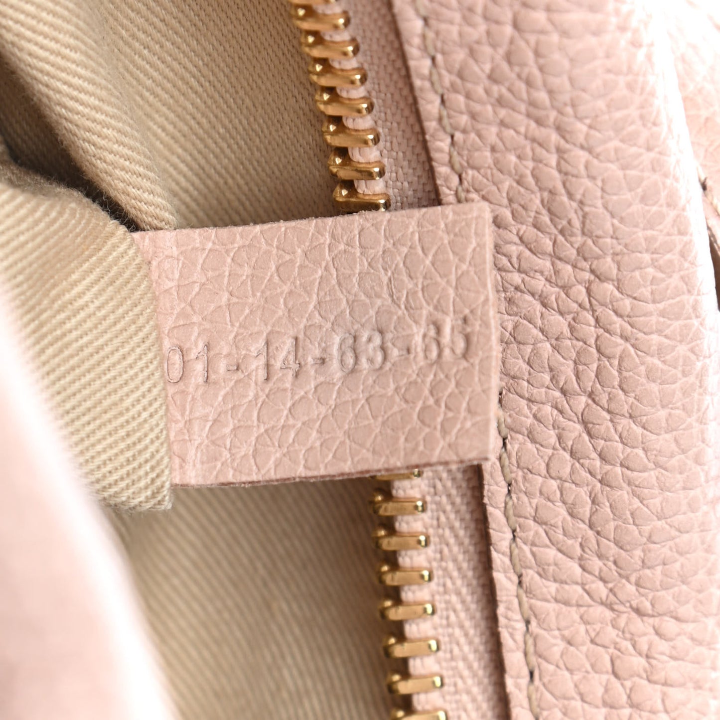 Calfskin Small Paraty Biscotti Beige