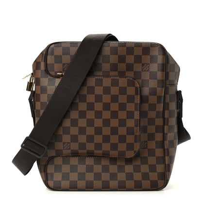 Louis Vuitton Damier Ebene Olav MM Messenger Bag 1 of 9