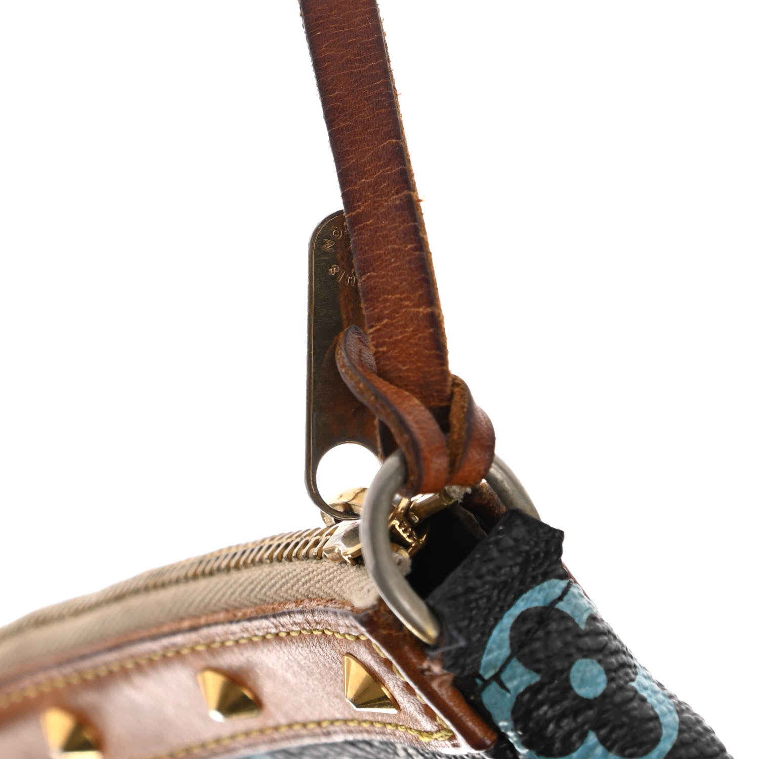Louis Vuitton Monogram Multicolor Pochette Accessories Black 17 of 18