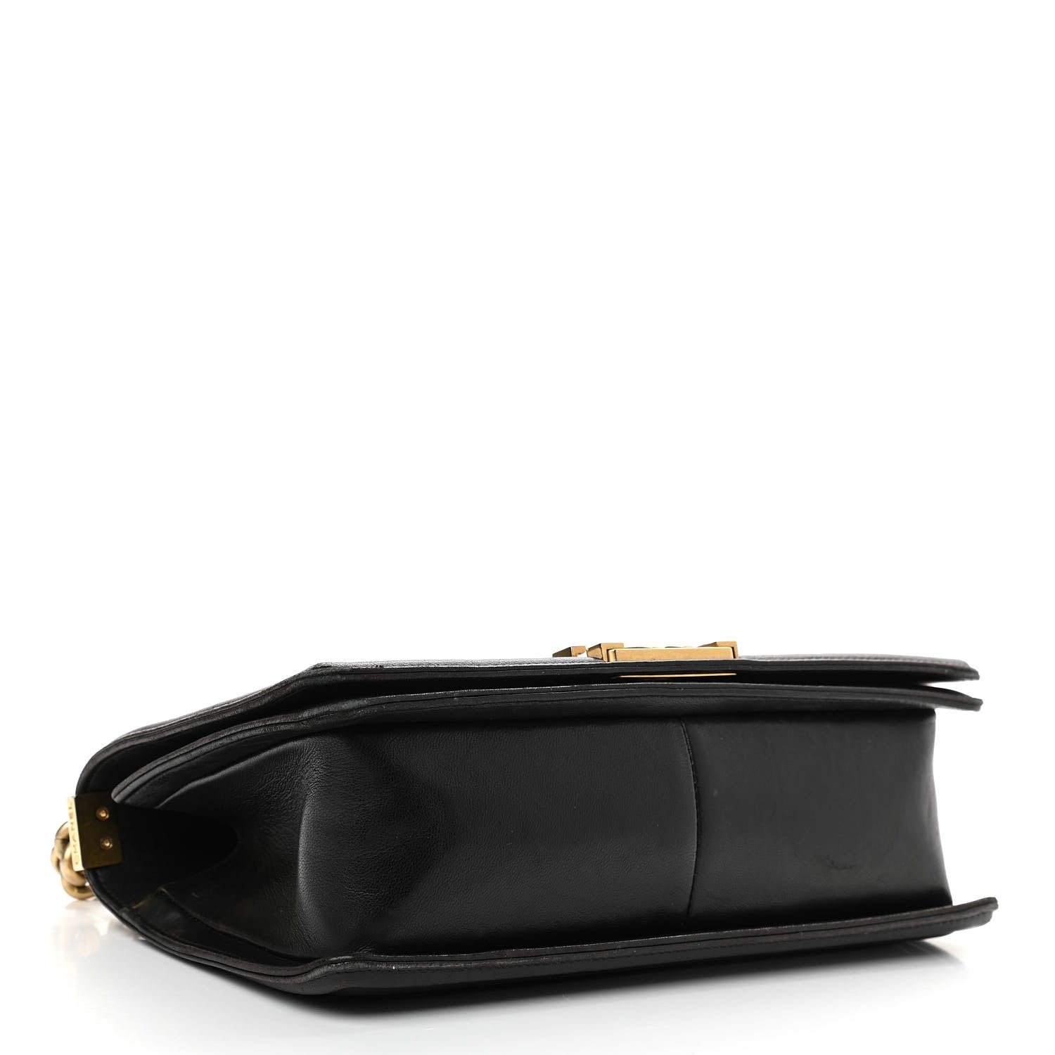 Chanel Lambskin Quilted Medium Boy Flap Black 3 of 10