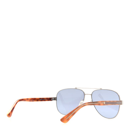 Gucci Web Aviator Sunglasses GG0528S Tortoise 4 of 8