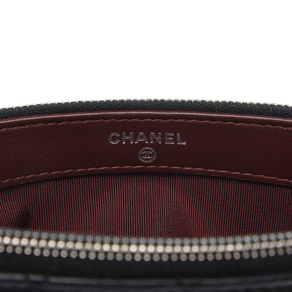 Chanel Lambskin Quilted Small Clutch With Chain Black 6 of 9