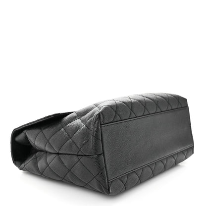 Chanel Caviar Quilted Jumbo Kelly Flap Black 4 of 12