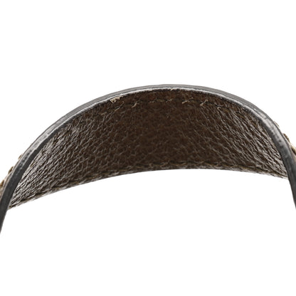 Gucci GG Supreme Monogram Tian Web Single Buckle Backpack Beige Multicolor New Acero 11 of 11