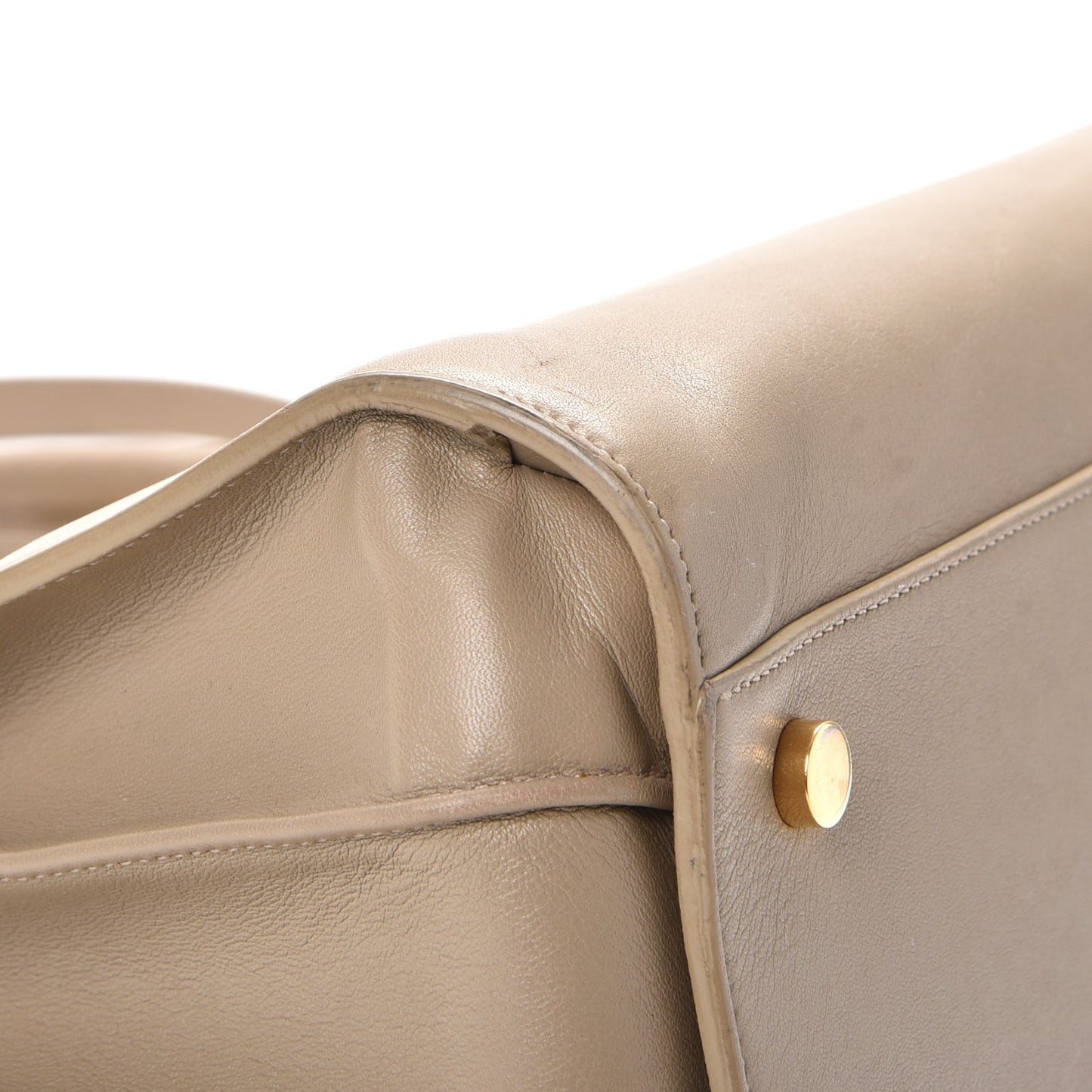 Calfskin Small Sac De Jour Beige
