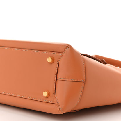 Bottega Veneta French Calfskin Maxi Intrecciato Medium Arco Caramel 10 of 11