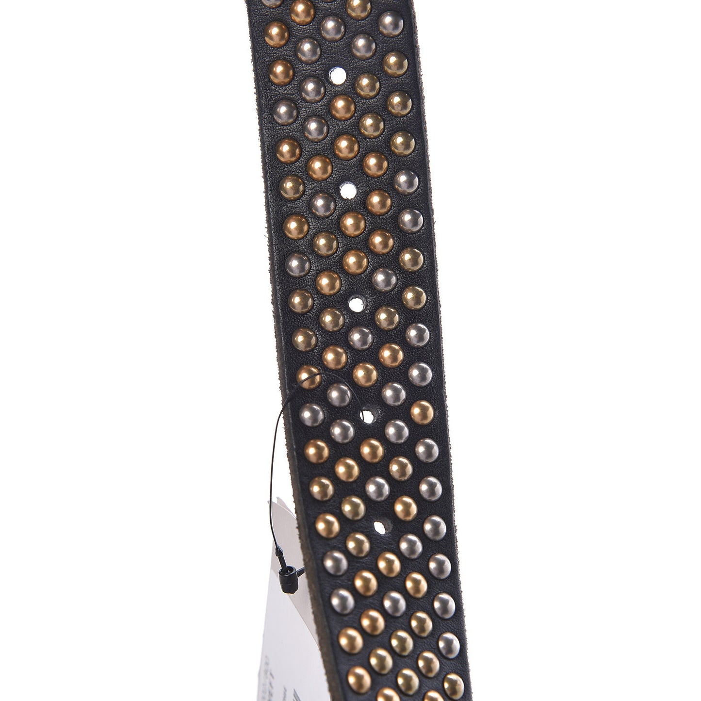 Calfskin Studded Feline Belt 105 42 Black