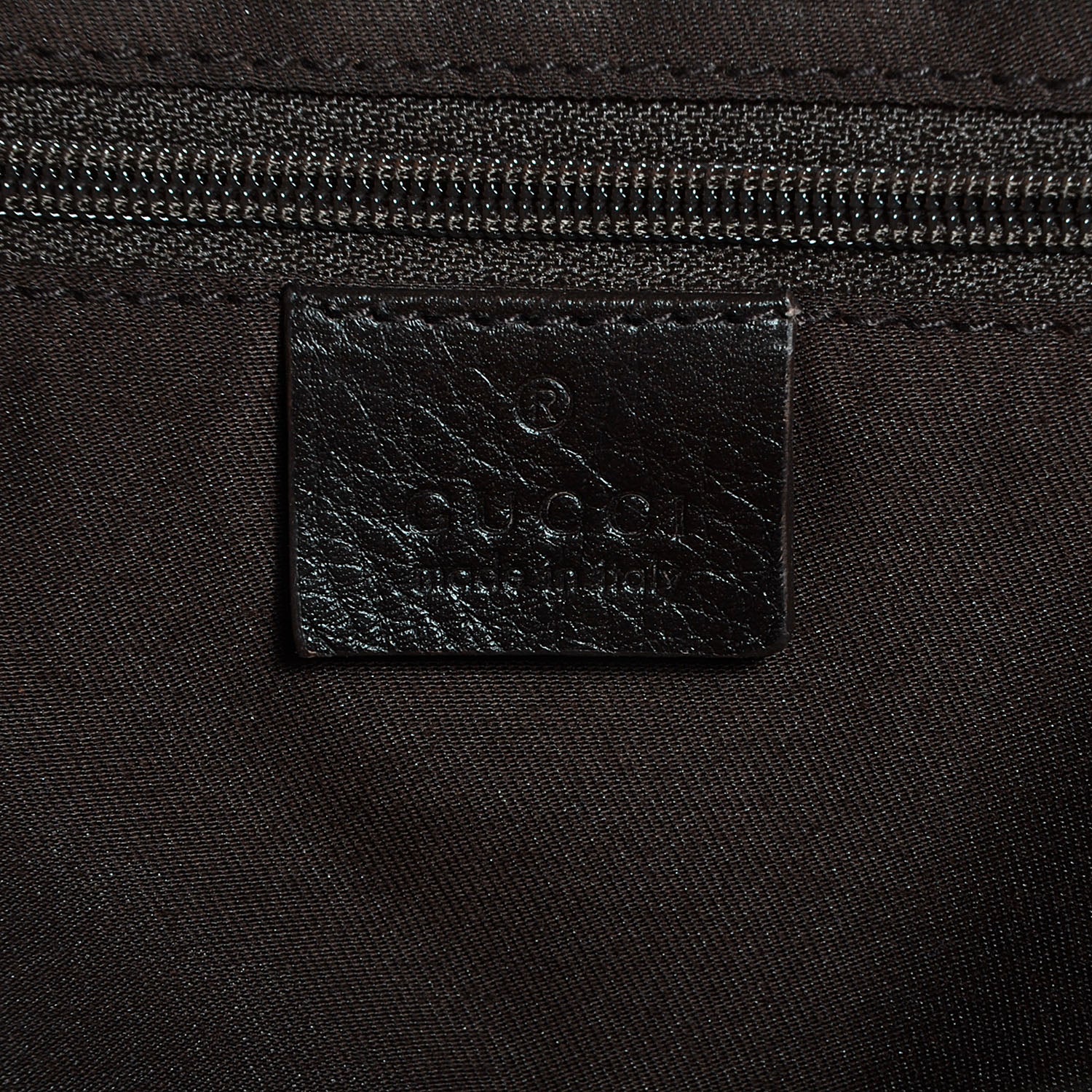 Gucci Monogram Medium New Ladies Web Tote Dark Brown 6 of 8