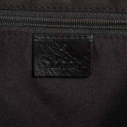 Gucci Monogram Medium New Ladies Web Tote Dark Brown 6 of 8