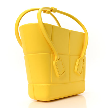 Bottega Veneta Rubber Maxi Intrecciato Mini Arco Buttercup 3 of 9