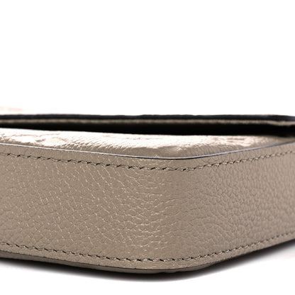 Louis Vuitton Empreinte Pochette Felicie Chain Wallet Tourterelle 9 of 10
