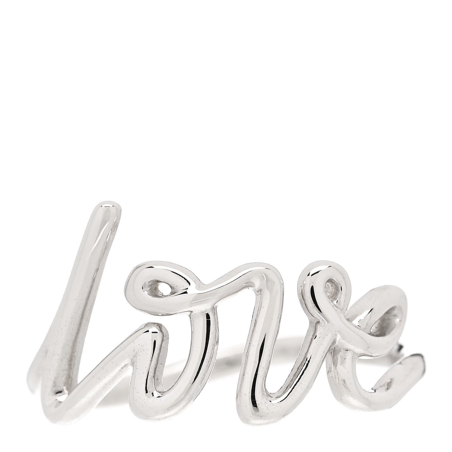 Sterling Silver Paloma Picasso Graffiti Love Ring 52 6