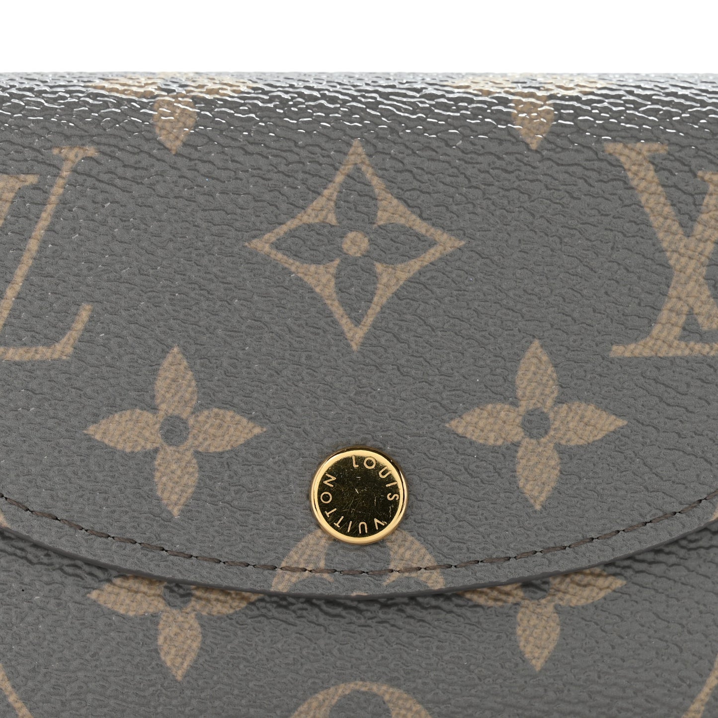 Monogram Rosalie Coin Purse Trianon Gray