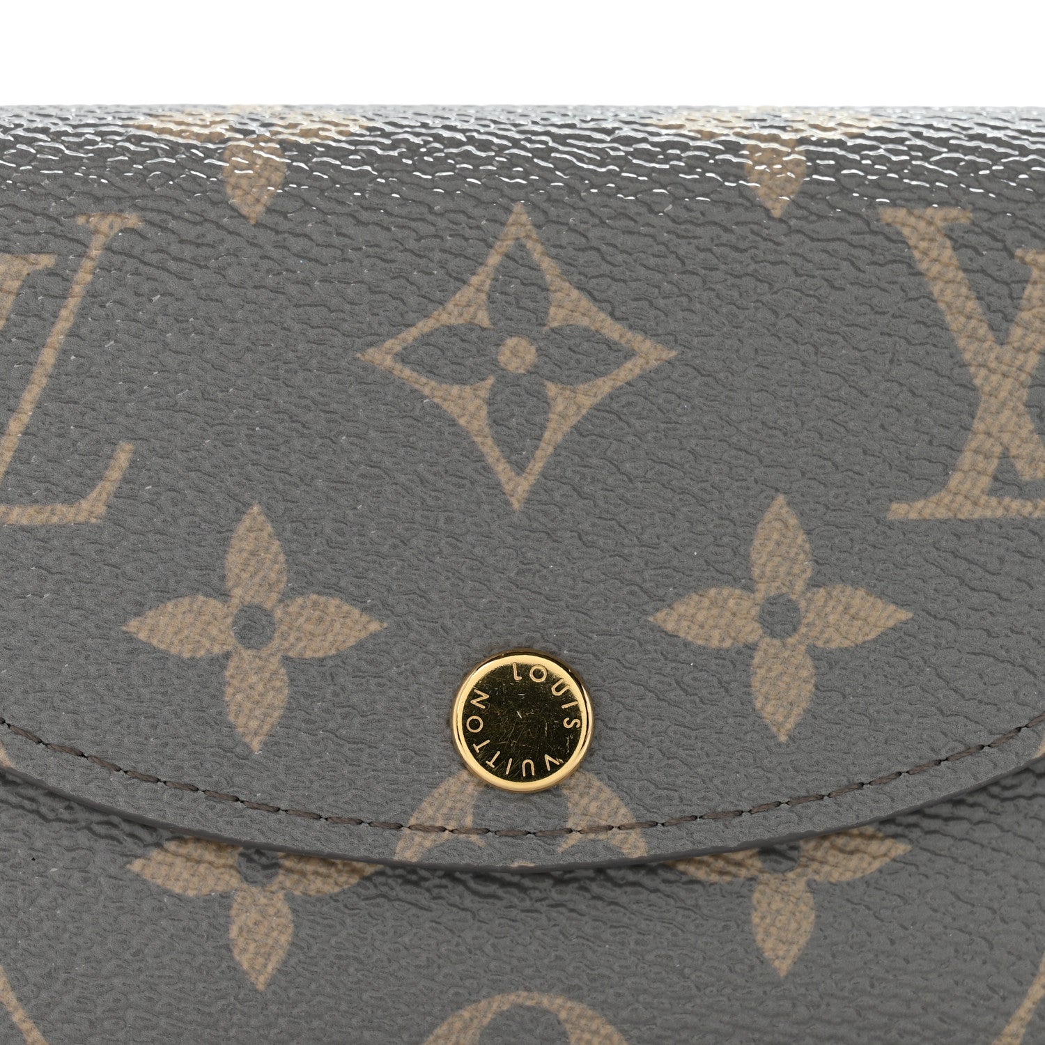 Louis Vuitton Monogram Rosalie Coin Purse Trianon Gray 8 of 8