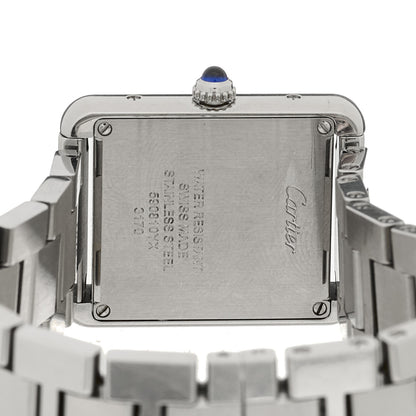 Cartier Stainless Steel 24mm Tank Solo Quartz Watch 4 of 5