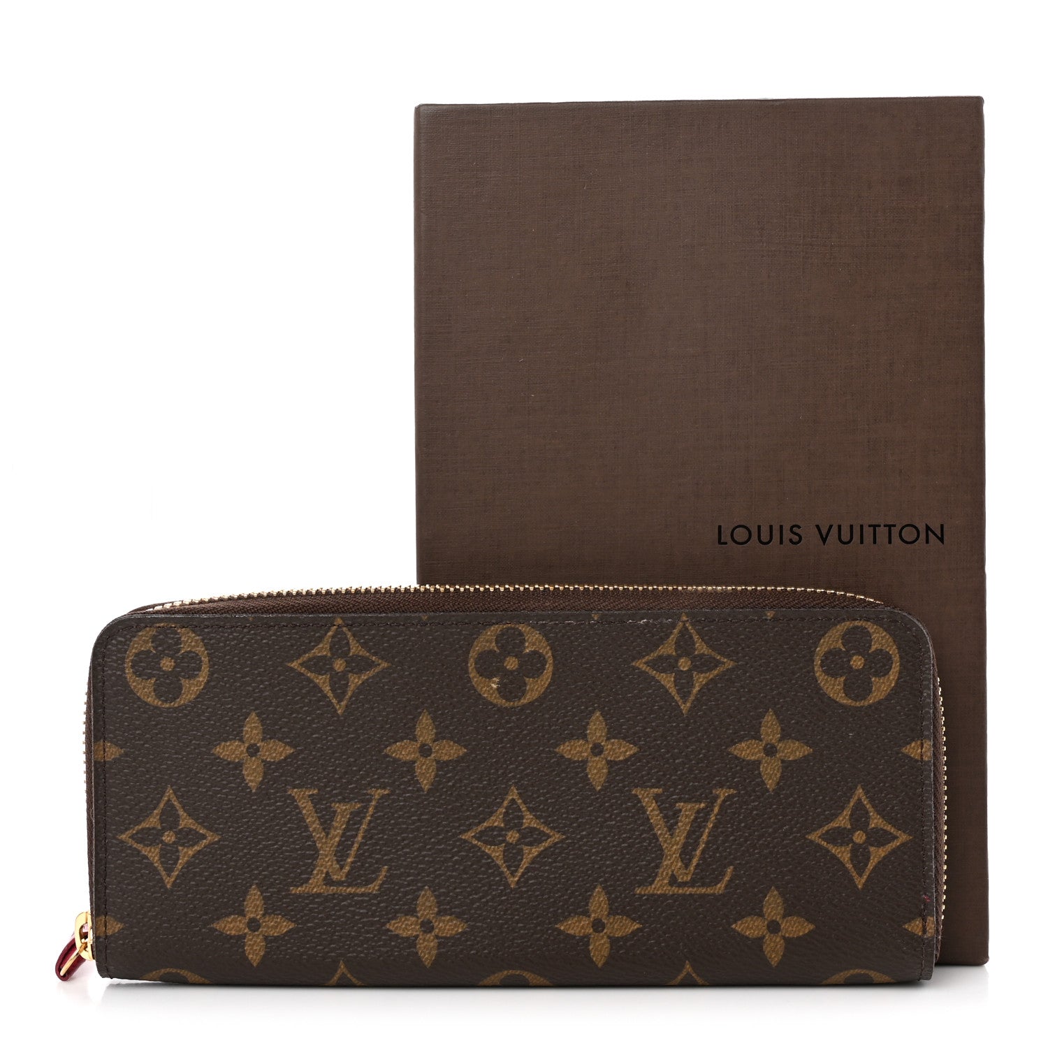 Louis Vuitton Monogram Clemence Wallet Fuchsia 13 of 13