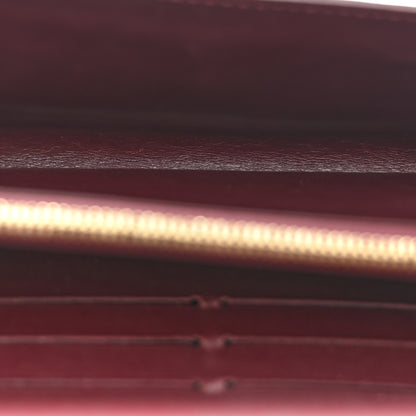 Louis Vuitton Vernis Sarah Wallet Amarante 5 of 10