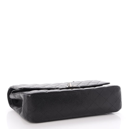 Chanel Caviar Quilted Medium Double Flap Black 4 of 8