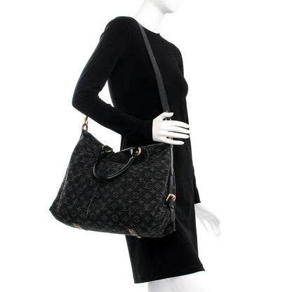 Louis Vuitton Denim Neo Cabby GM Black 2 of 8