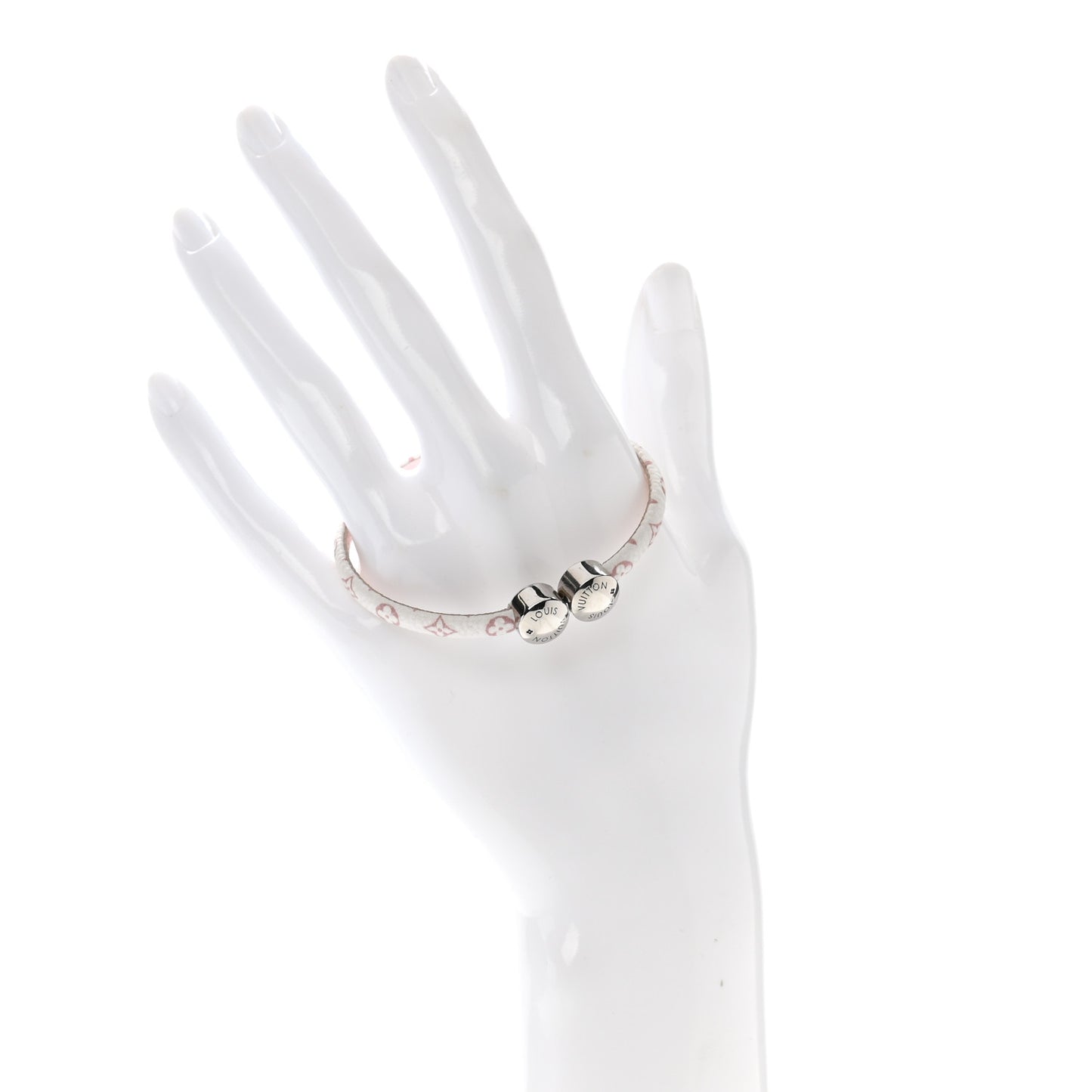 Monogram Mini Historic Bracelet 17 White