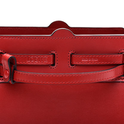 Loewe Boxcalf Mini Lazo Tote Scarlet 10 of 11