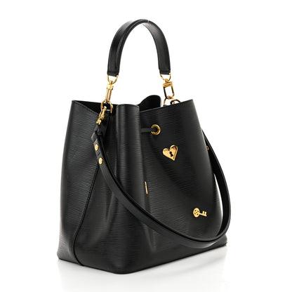 Louis Vuitton Epi Love Lock Neonoe Black 3 of 12