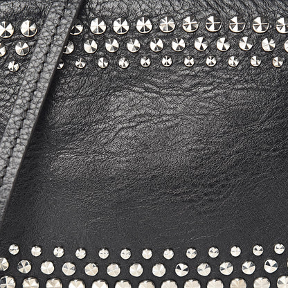 Alexander McQueen Calfskin Studded Camera Shoulder Bag Black 12 of 12