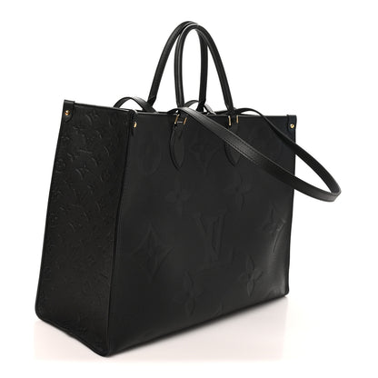 Louis Vuitton Empreinte Monogram Giant Onthego GM Black 2 of 9