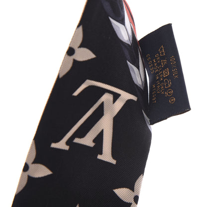 Louis Vuitton Silk Monogram LV Crafty Bi Color BB Bandeau Black Cream 3 of 4
