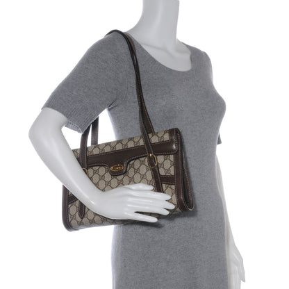 Gucci Monogram Shoulder Bag Brown 2 of 9