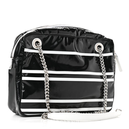 Chanel Vinyl Small La Pausa Camera Case Black 3 of 9