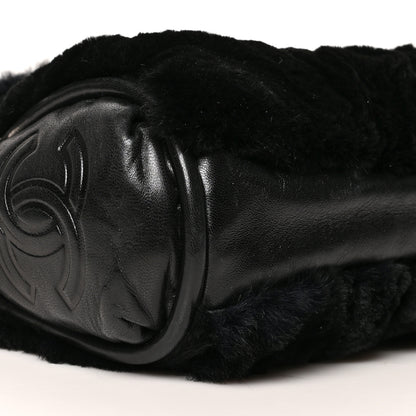 Chanel Fur Small Ultimate Soft Tote Black 8 of 9