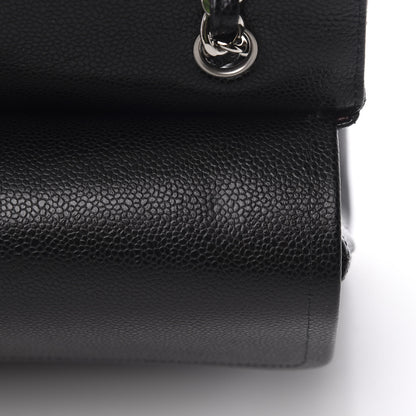 Chanel Caviar Quilted Maxi Double Flap Black 13 of 14