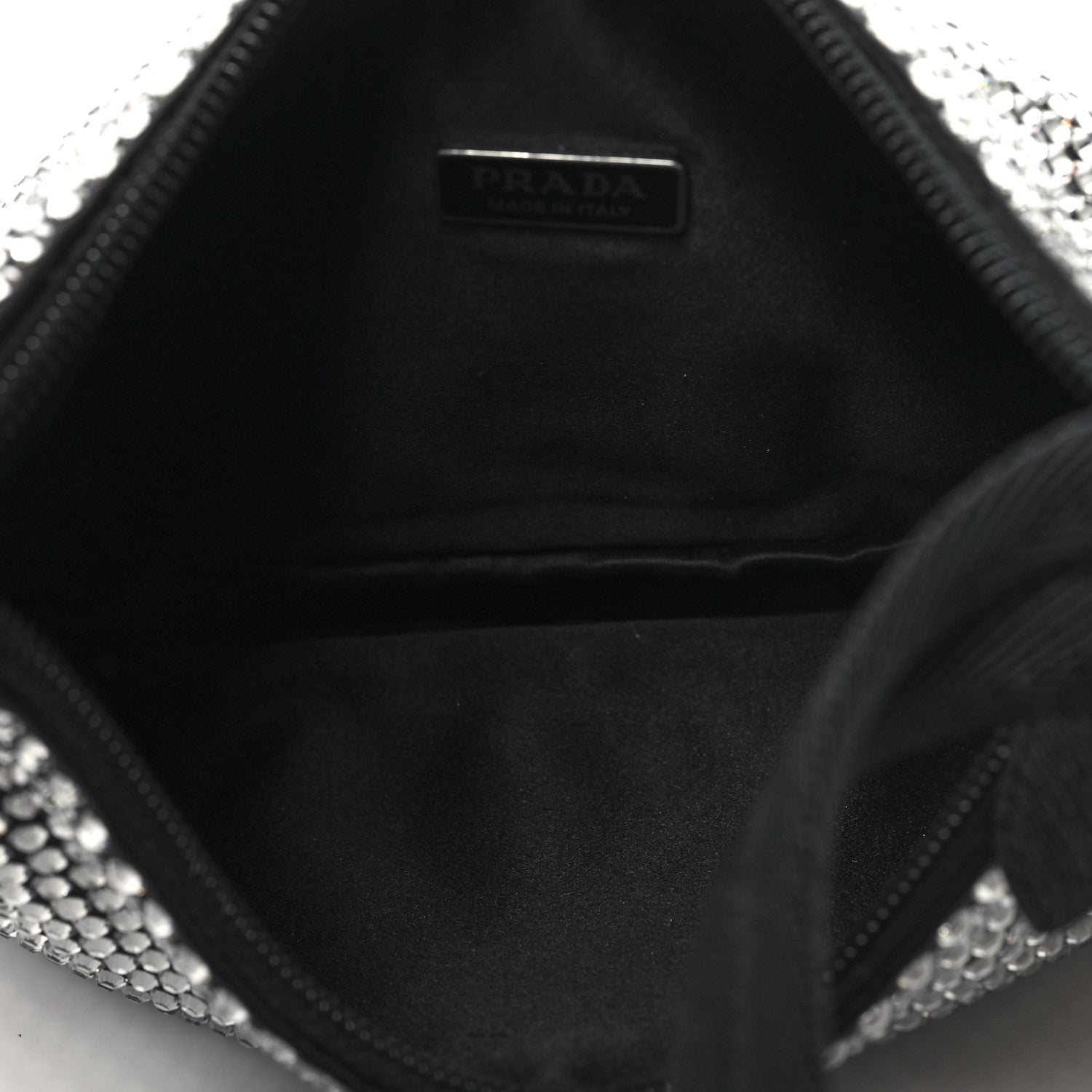 Prada Satin Crystal Mini Re-Edition 2000 Bag Cristal 5 of 9