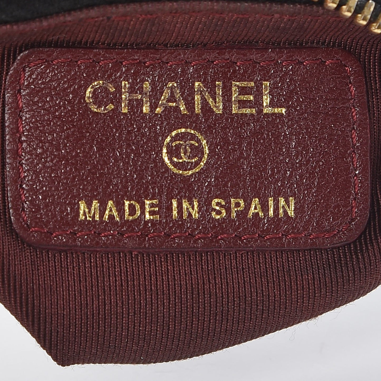 Caviar Quilted Key Holder Case Black