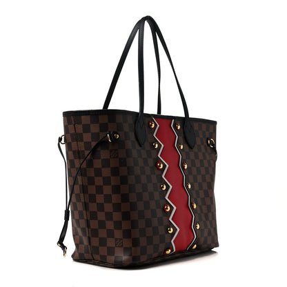 Louis Vuitton Damier Ebene Karakoram Neverfull MM 3 of 8