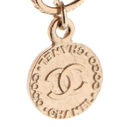 Chanel Pearl Crystal CC Camellia Short Necklace Gold 6 of 6