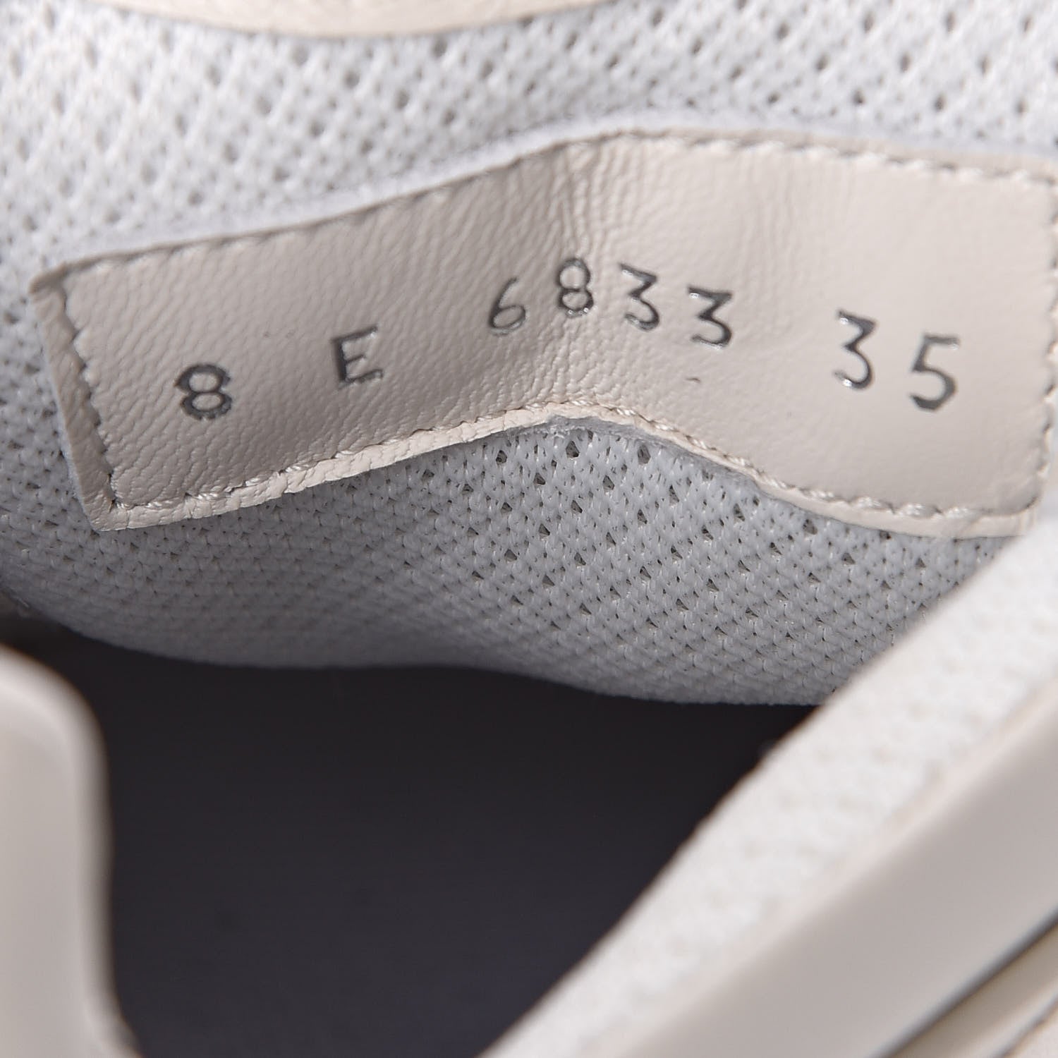 Fendi X FILA Vitello Mania Painted Womens Chunky Sneakers 35 Ice White Caipiroska Blueberry 8 of 8