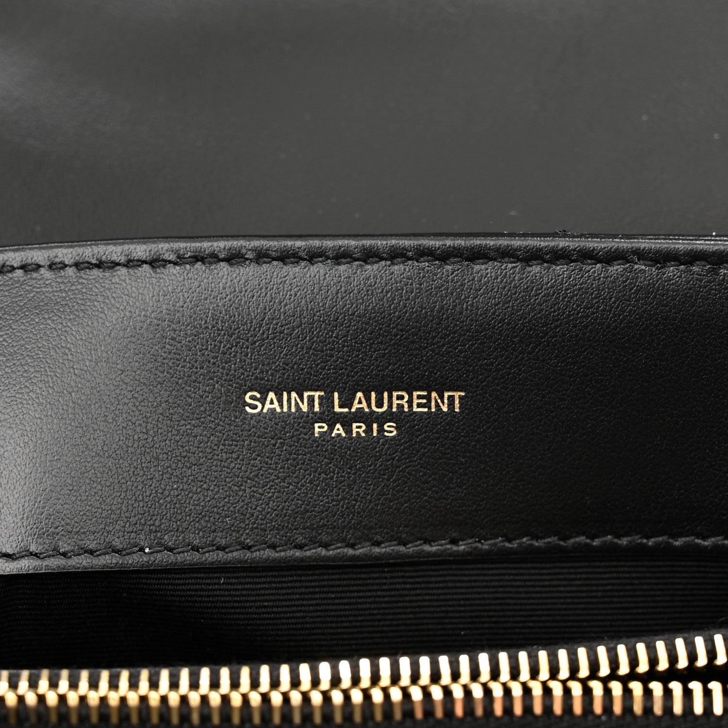 Saint Laurent Calfskin Y Quilted Monogram Small Loulou Chain Satchel Black 6 of 12