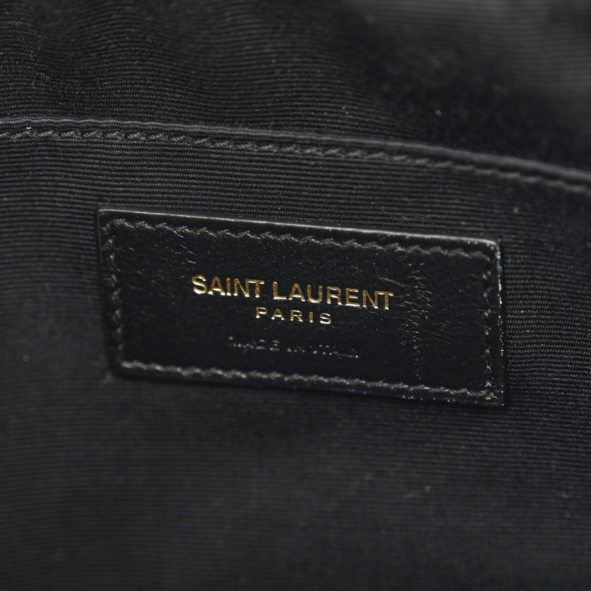 Saint Laurent SAINT LAURENT Calfskin Matelasse Monogram Lou Camera Bag Black 6 of 11