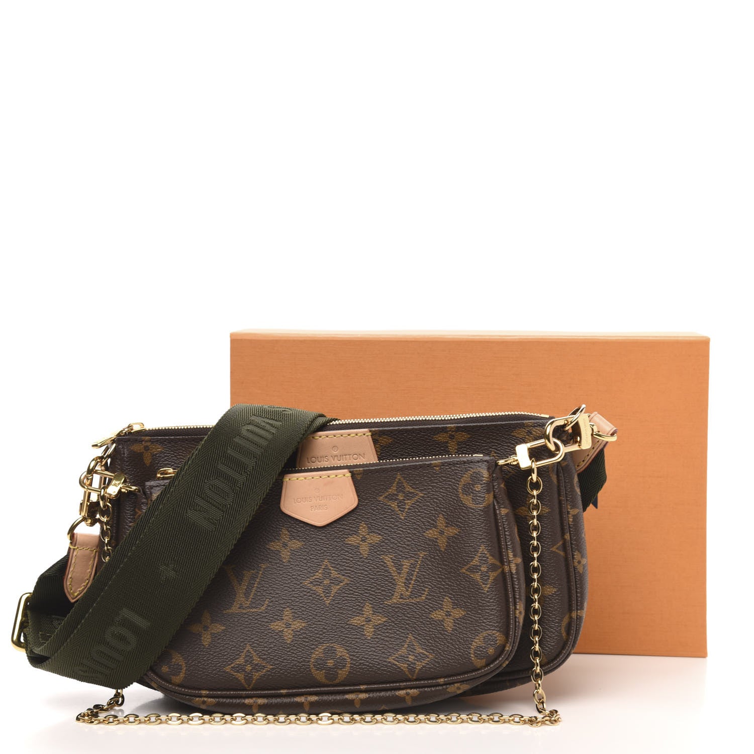 Louis Vuitton Monogram Multi Pochette Accessories Kaki 11 of 11