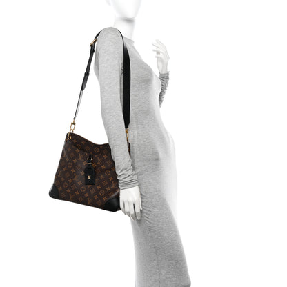 Louis Vuitton Monogram Odeon MM Black 2 of 9
