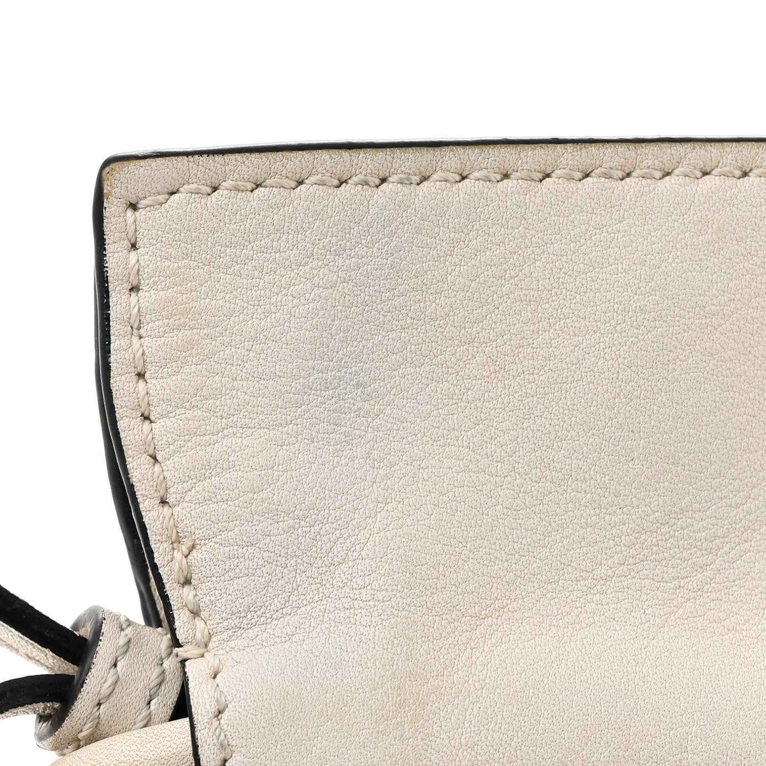 Loewe Calfskin Mini Flamenco Knot Clutch Angora 11 of 15