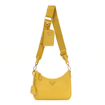 Prada Saffiano Lux Re-Edition 2005 Shoulder Bag Sole 1 of 9