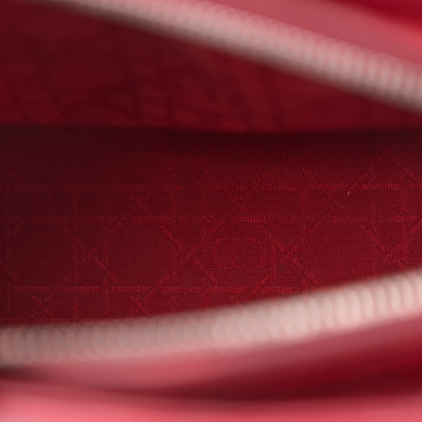 Patent Cannage Medium Lady Dior Burgundy Red