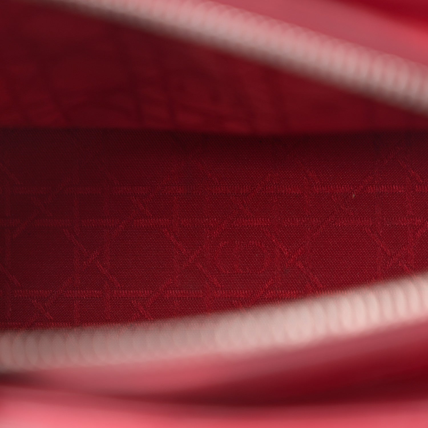 Christian Dior Patent Cannage Medium Lady Dior Burgundy Red 5 of 12