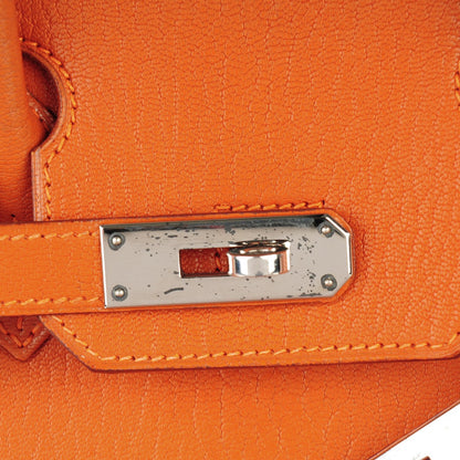 Hermes Chevre de Coromandel Birkin 30 Potiron 23 of 28