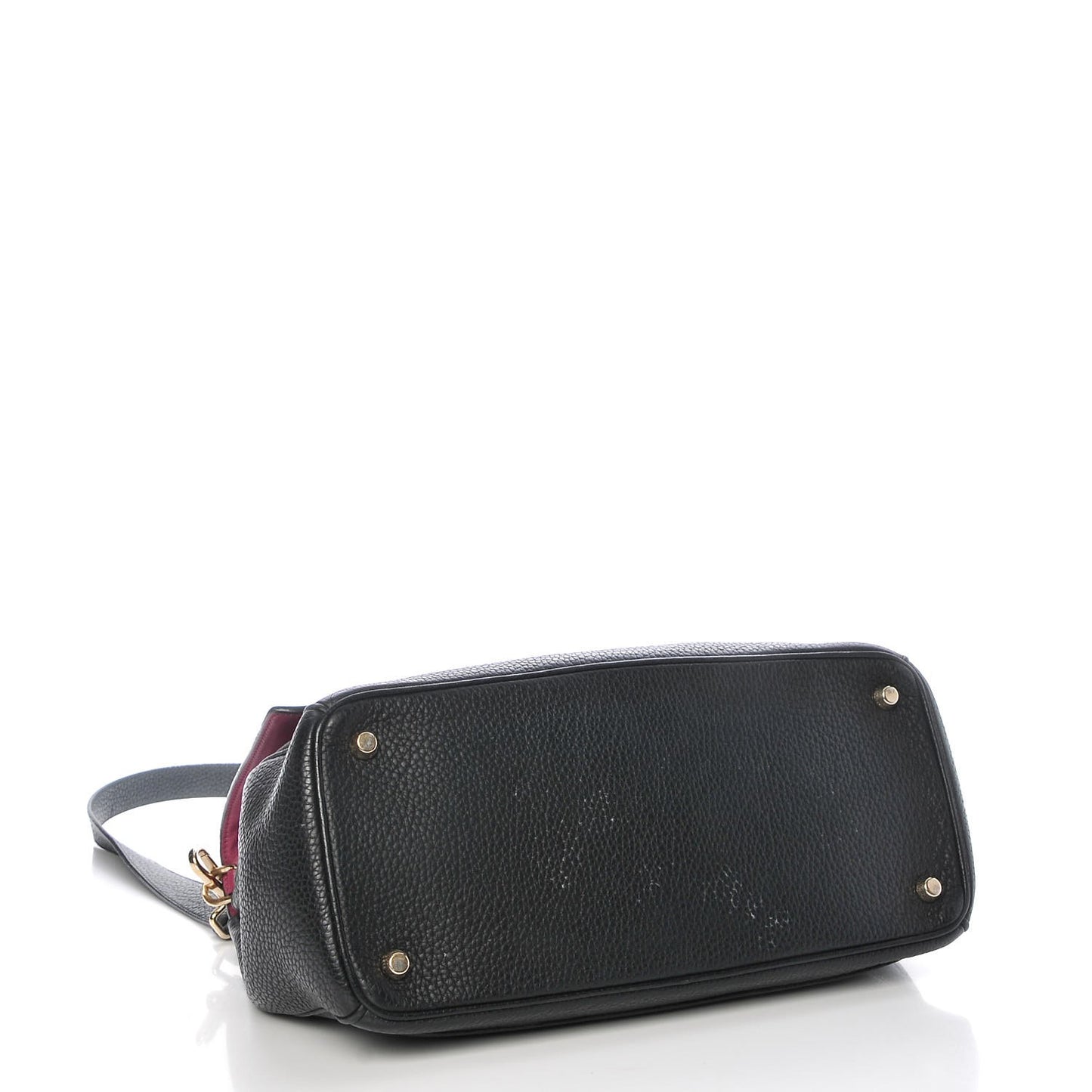 Bullcalf Medium Be Dior Flap Black Fraise