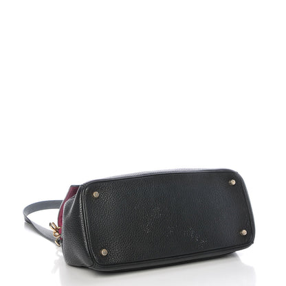 Christian Dior Bullcalf Medium Be Dior Flap Black Fraise 5 of 14